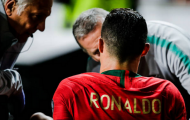 Ronaldo rời sân sớm vì chấn thương, BĐN chật vật có điểm trước Serbia