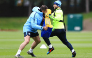 Aguero tập 'gồng gánh', quyết tâm ẵm 'Chiếc giày vàng'