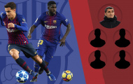 4 ngôi sao 'hạng A' có thể sẽ rời khỏi Barca vào Hè này