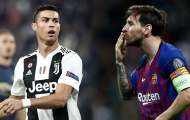 Lionel Messi tiếp tục vượt mặt Cristiano Ronaldo