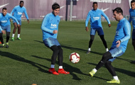 Lập tức trở lại hội quân, Messi quên mình cùng đồng đội