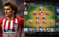 Griezmann để lộ đội hình trong mơ, màu áo ưa thích là Arsenal