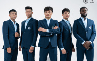 Quang Hải, Tiến Dũng lịch lãm như quý ông trong trang phục vest
