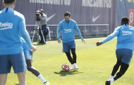 Công thần của Barca lặng lẽ chuẩn bị cho trận tiếp đón M.U