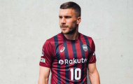 Chơi bóng ở Nhật, Podolski vẫn mách nước cho Unai Emery