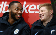 De Bruyne: 'Sterling là tên đầu đất'