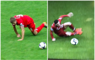 SỐC: Sao Liverpool tái hiện pha trượt chân kinh điển của Gerrard trước Chelsea