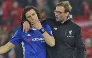 Tiết lộ: David Luiz khen ngợi Klopp trước khi trận đấu với Liverpool diễn ra