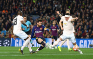 5 năm không ghi bàn, Messi lập luôn cú đúp trước Man Utd