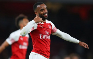 Lacazette thể hiện sự độc tôn ở Arsenal