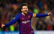Thêm một cột mốc nữa trong lịch sử Barcelona đang chờ đợi Messi