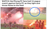 Báo châu Á: Tạo 'cơn mưa' pháo sáng, CĐV Hải Phòng náo loạn Hàng Đẫy