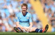 XONG! Đã rõ khả năng ra sân ở trận derby Manchester của De Bruyne