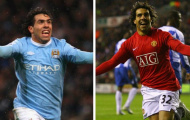 5 ngôi sao từng khoác áo Man City và Man Utd: 'Gã Judas' Carlos Tevez