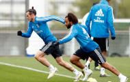 Tương lai bất định, Bale và Marcelo trở thành 'bộ đôi cùng tiến' trên sân tập