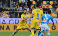 Mertens ghi bàn, Napoli đẩy Frosinone tiến gần đến Serie B