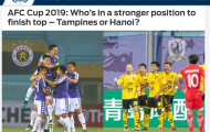 Báo châu Á: Cơ hội nào cho CLB Hà Nội giành ngôi đầu bảng ở AFC Cup 2019?