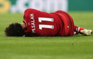 Mohamed Salah đổ gục, ác mộng chung kết Champions League tái hiện