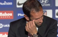 Diego Godin bật khóc trong ngày chia tay Atletico Madrid