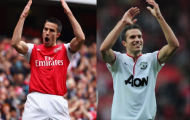 Đây! Chiếc áo Man United-Arsenal 'độc nhất vô nhị' của Van Persie