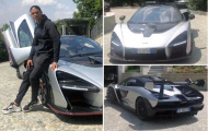 Cristiano Ronaldo tạo dáng bên siêu xe 750 nghìn bảng
