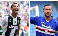 SỐC! Ronaldo và Quagliarella bị OPTA loại khỏi đội hình tiêu biểu