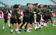 Đại chiến cận kề, đây là biểu hiện của dàn sao Arsenal trên sân tập