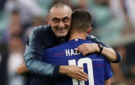 Sarri phản ứng thế nào trước thông điệp của Hazard