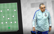 3 sơ đồ chiến thuật tối ưu dành cho Sarri nếu đến Juventus