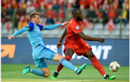 Lukaku được 'tặng' bàn thắng dễ không tưởng trước Kazakhstan