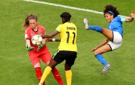 'Bán hành' Jamaica, tuyển nữ Ý điền tên vào vòng 16 đội World Cup