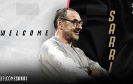 CHÍNH THỨC: Maurizio Sarri trở thành HLV trưởng Juventus