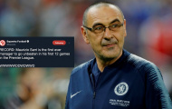 Rời Chelsea sau 1 mùa, Sarri vẫn trở thành huyền thoại Premier League