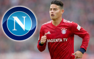 Choáng với số tiền khủng mà Napoli cần chi ra để có James Rodriguez