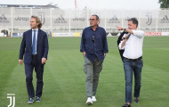 Thị sát Juve, Sarri khiến hai nhân vật quan trọng nhất phải ra đón