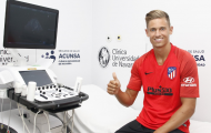 Atletico Madrid vui mừng ra mắt Nhà vô địch Champions League