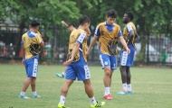 Hà Nội FC miệt mài tập luyện, quyết tâm đánh bại Ceres Negros