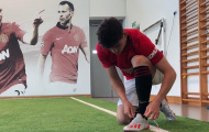 Tân binh Man Utd tập luyện điên cuồng trước ngày gặp Solskjaer