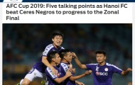 Báo châu Á chỉ ra cầu thủ xuất sắc nhất CLB Hà Nội trận thắng Ceres Negros