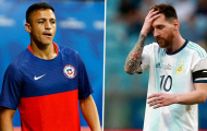 ĐHTB vòng bảng Copa America 2019: Messi 'out', Sanchez 'in'