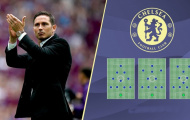 Chelsea sẽ chơi với hàng tiền vệ nào dưới thời Frank Lampard?