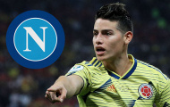 Napoli và Real Madrid chơi đòn cân não, James Rodriguez mắc kẹt