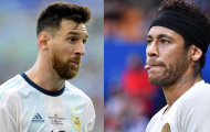 Neymar và Messi đang bí mật chuyện gì đó