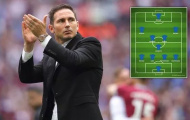 Ngày đầu đấu Man Utd, Lampard để Chelsea ra sân với đội hình nào?