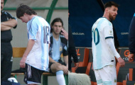 Khán giả cùng nói một câu sau khi Messi bị đuổi vì thẻ đỏ