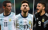 Nhân sự Argentina sau Copa America 2019: Di Maria 'out', Messi 'in'?