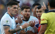 SỐC! Nhận thẻ đỏ rời sân, Messi điên tiết tuyên bố một câu xanh rờn