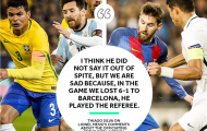 SỐC! Thủ quân Brazil nói thẳng Messi thâu tóm trọng tài