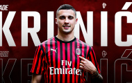 CHÍNH THỨC: AC Milan đón tân binh đến từ đội bóng rớt hạng Serie A