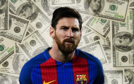 Vượt cả Ronaldo lẫn Neymar, 'máy in tiền' Messi vẫn phải xếp sau 2 nữ nhân
